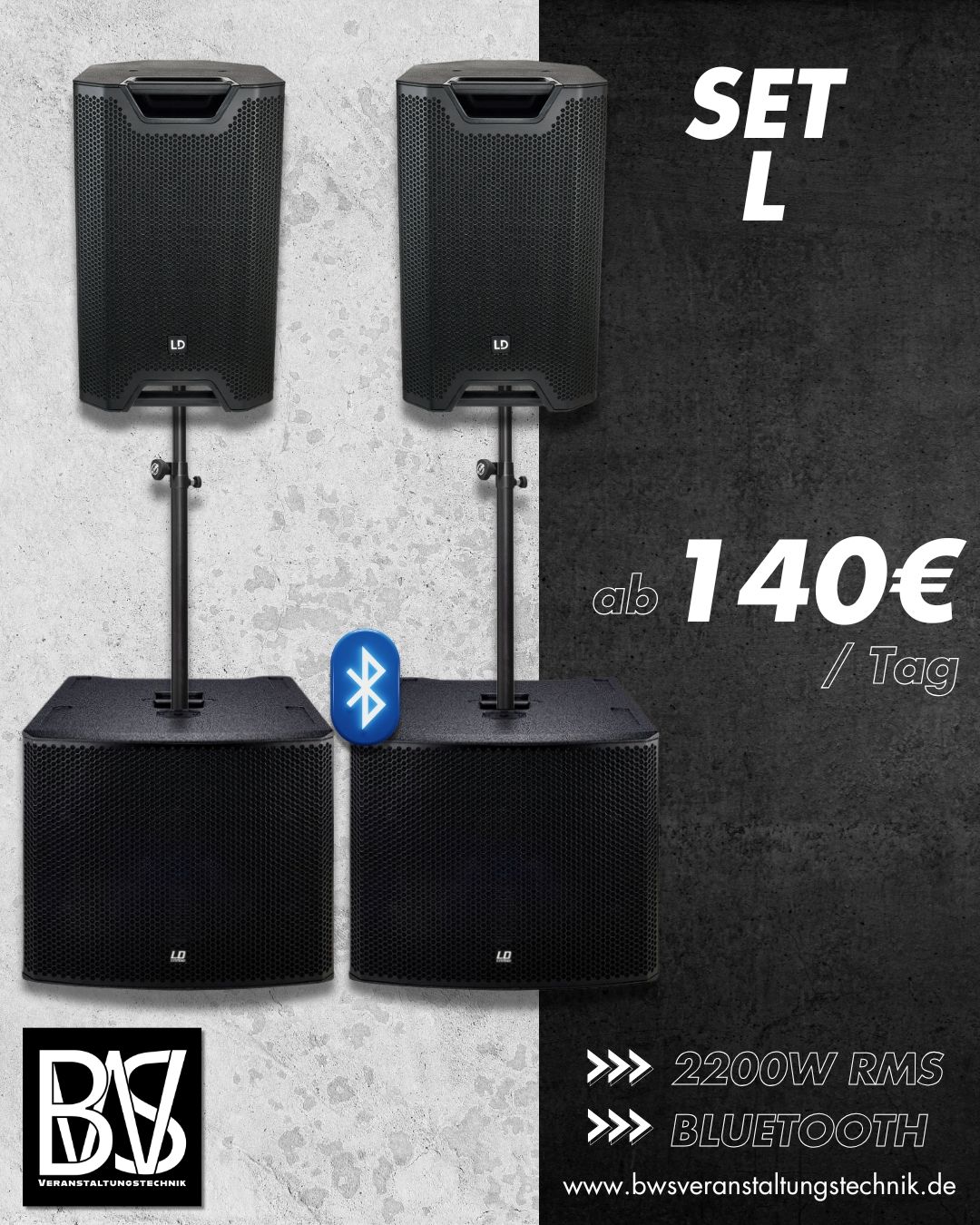 Lautsprecher Set L